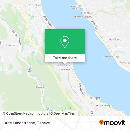Alte Landstrasse map