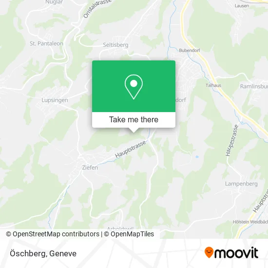 Öschberg map