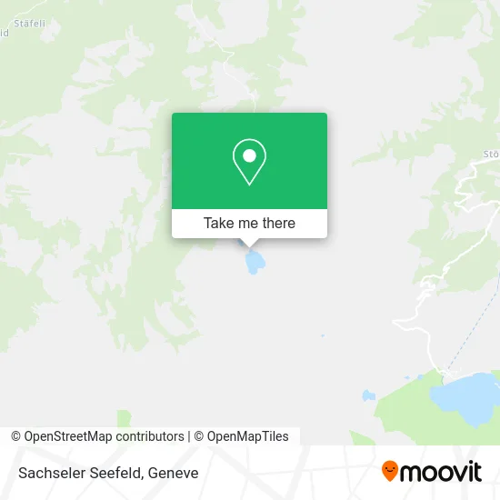 Sachseler Seefeld map