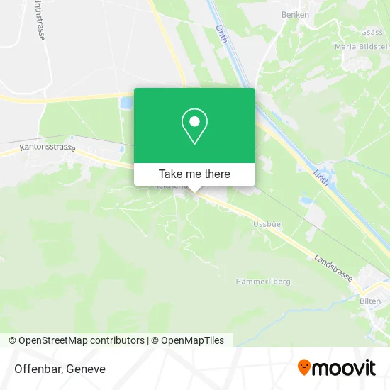 Offenbar map