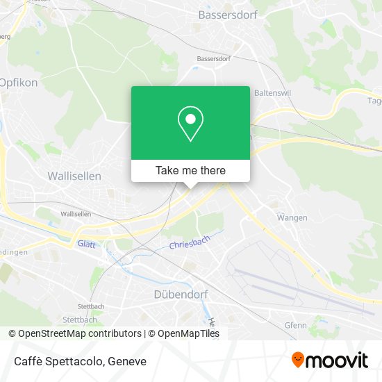Caffè Spettacolo map