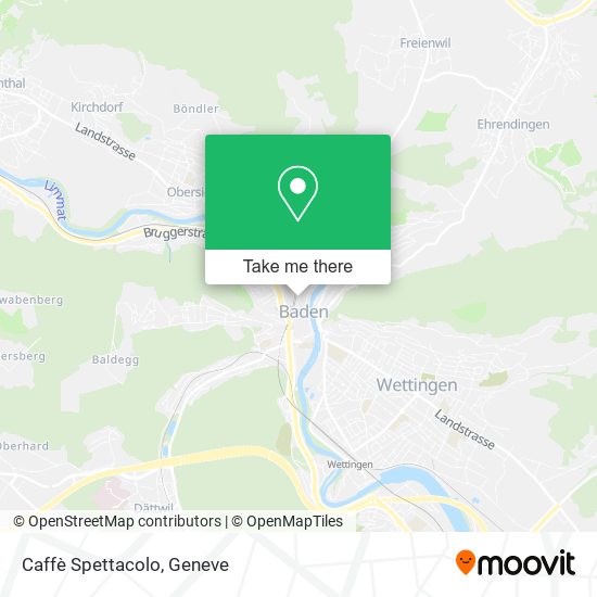 Caffè Spettacolo map