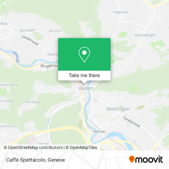 Caffè Spettacolo map