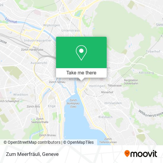 Zum Meerfräuli map