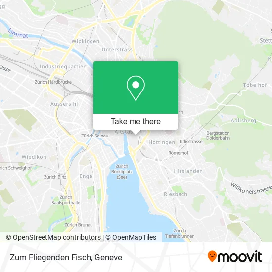 Zum Fliegenden Fisch map