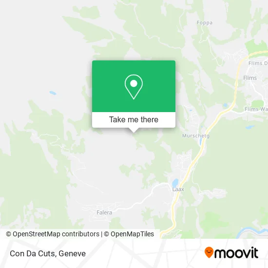 Con Da Cuts map