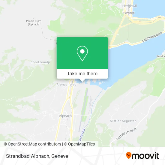 Strandbad Alpnach plan