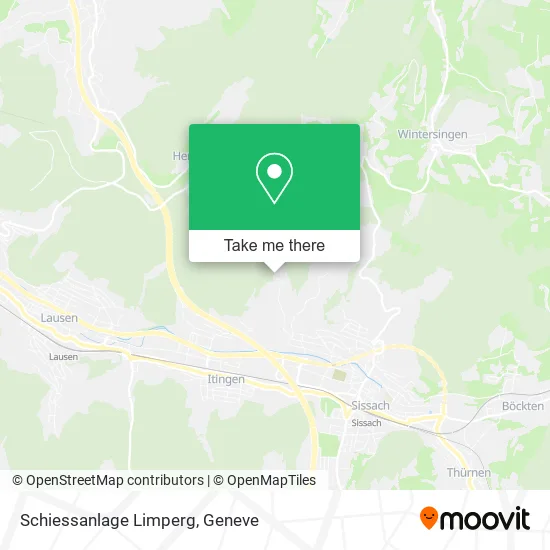 Schiessanlage Limperg map