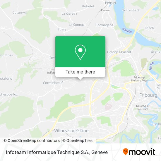 Infoteam Informatique Technique S.A. map