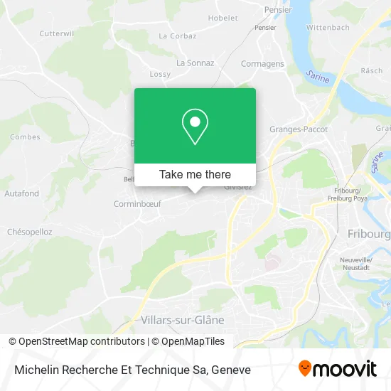 Michelin Recherche Et Technique Sa map