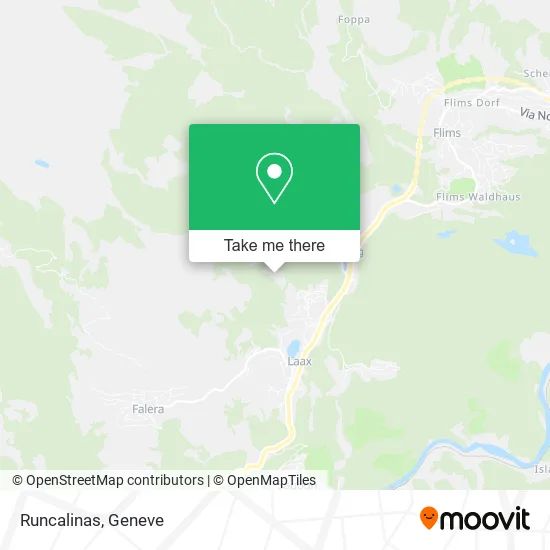 Runcalinas map
