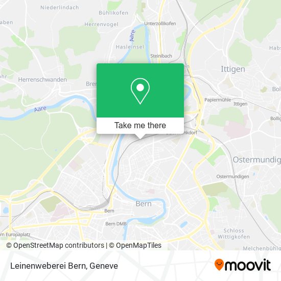 Leinenweberei Bern map