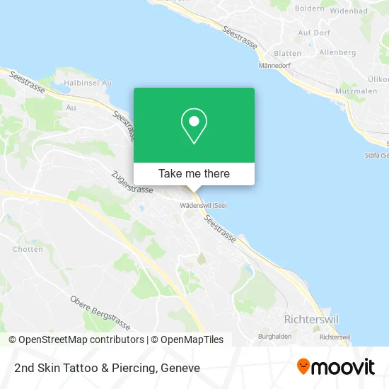 2nd Skin Tattoo & Piercing map