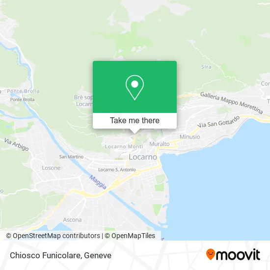 Chiosco Funicolare map