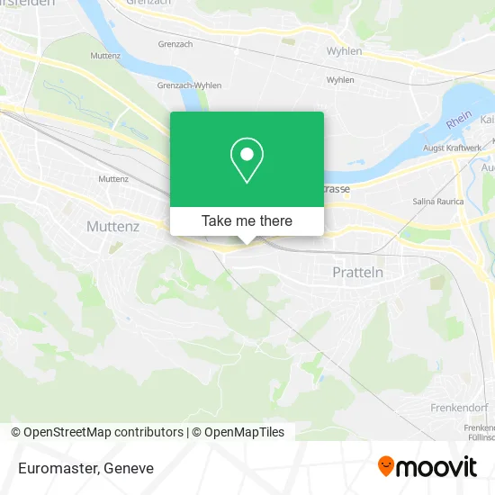 Euromaster map