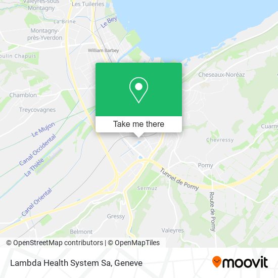 Lambda Health System Sa map