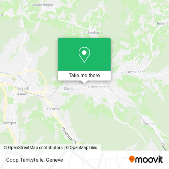 Coop Tankstelle map