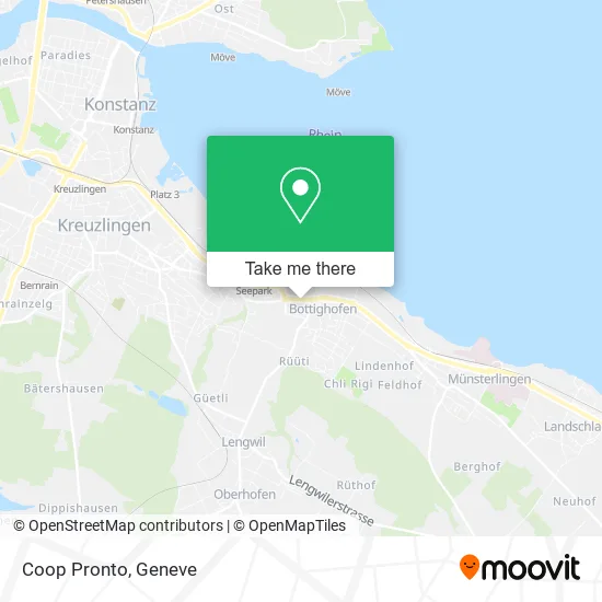 Coop Pronto map