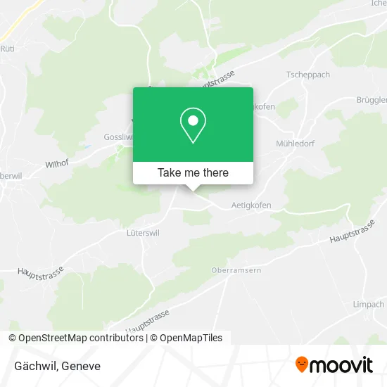 Gächwil map