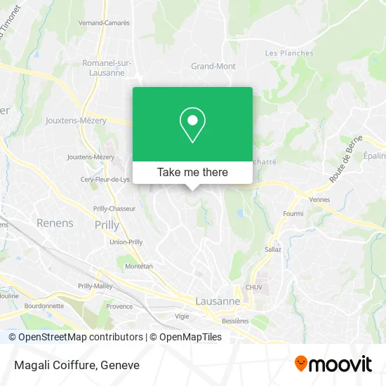Magali Coiffure map