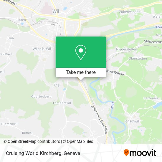 Cruising World Kirchberg map