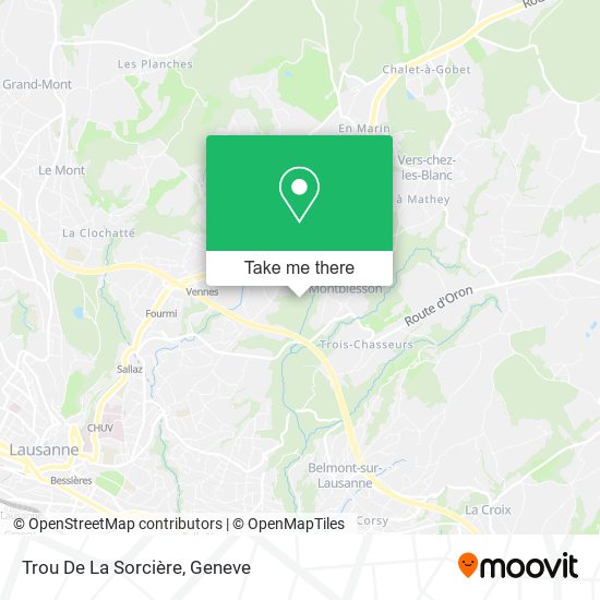 Trou De La Sorcière map
