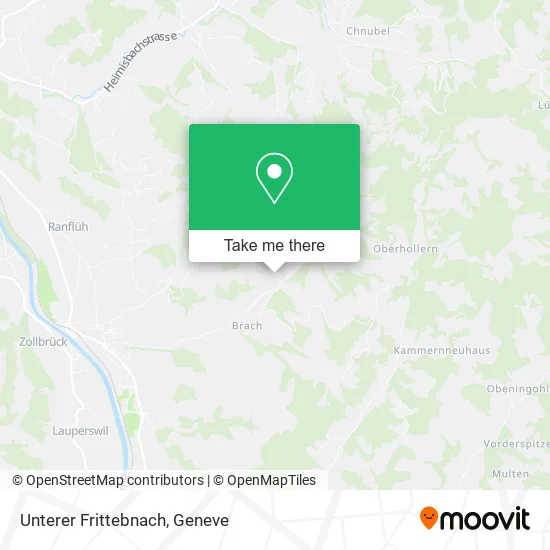 Unterer Frittebnach map