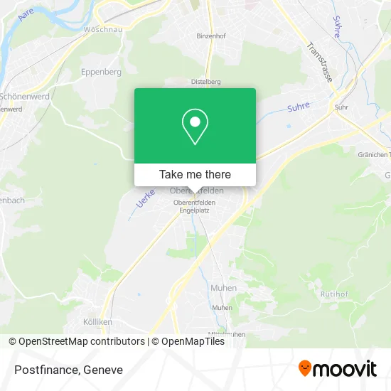 Postfinance map