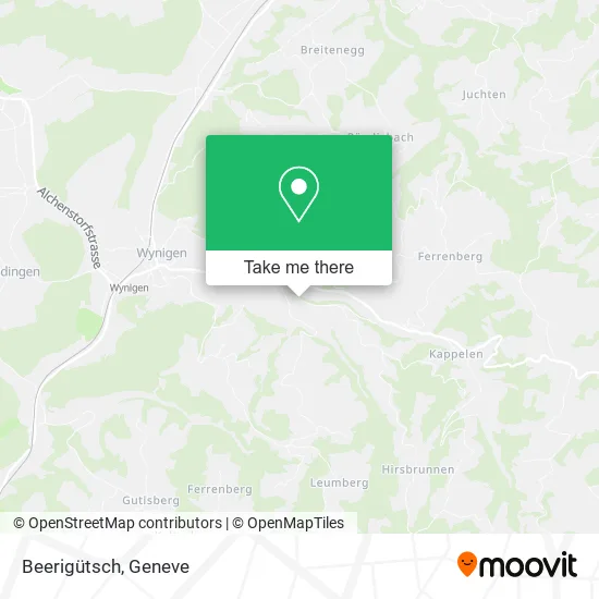 Beerigütsch map