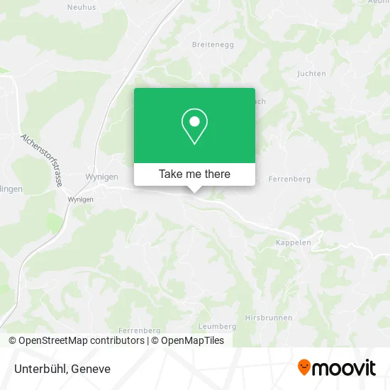 Unterbühl map