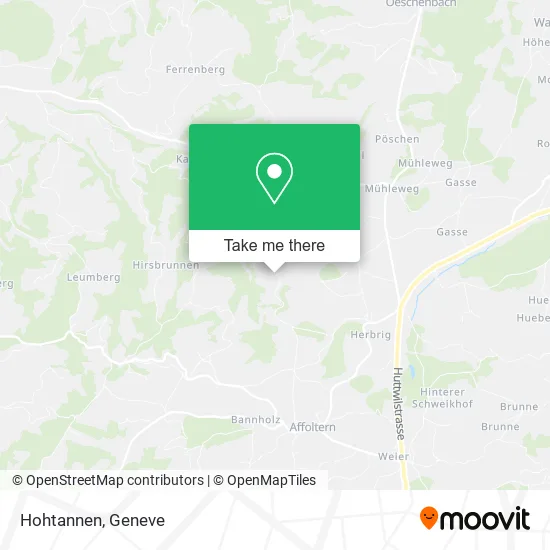 Hohtannen map