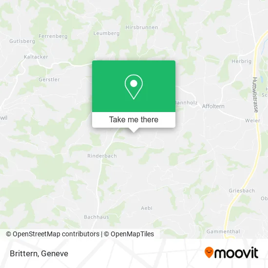 Brittern map