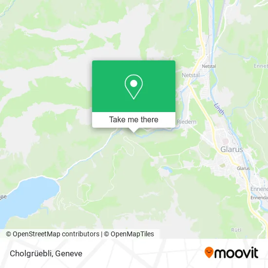 Cholgrüebli map