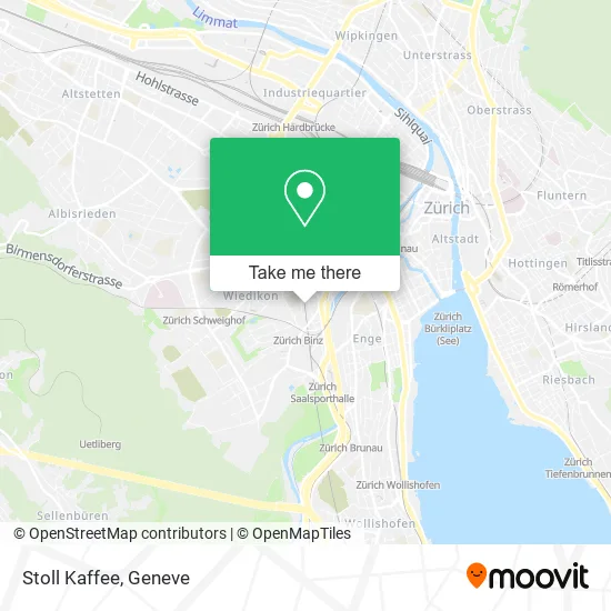 Stoll Kaffee map