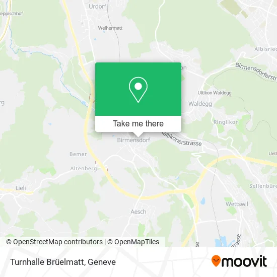 Turnhalle Brüelmatt map