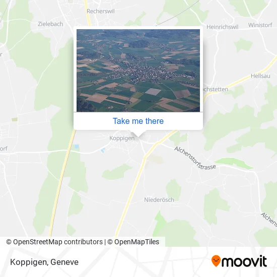 Koppigen map