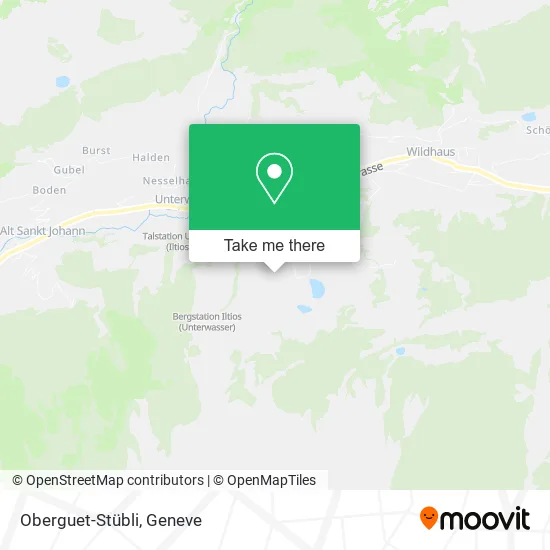 Oberguet-Stübli map
