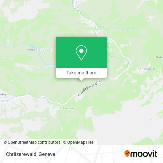 Chräzerewald map