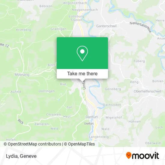 Lydia map