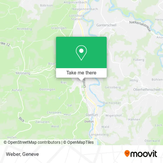 Weber map