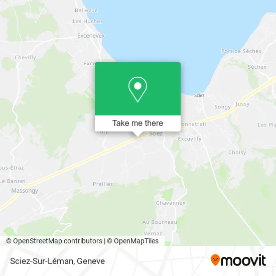 Sciez-Sur-Léman map