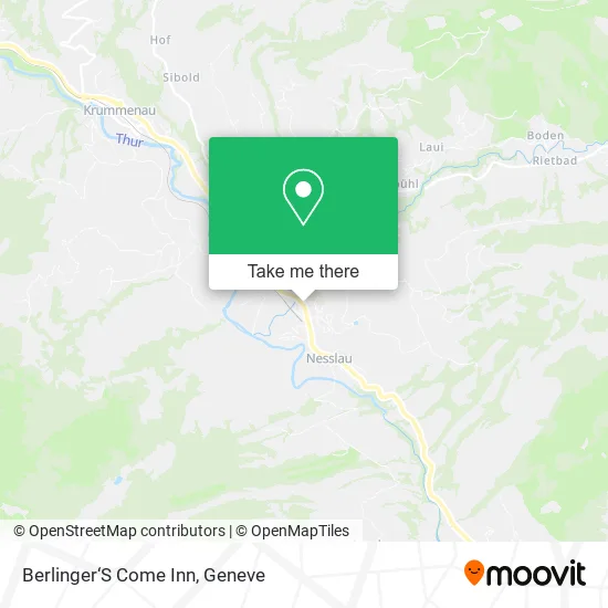 Berlinger‘S Come Inn map