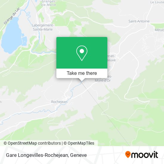 Gare Longevilles-Rochejean map