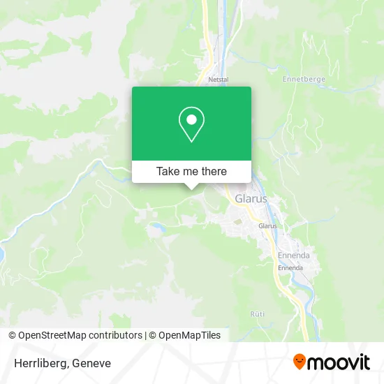 Herrliberg map