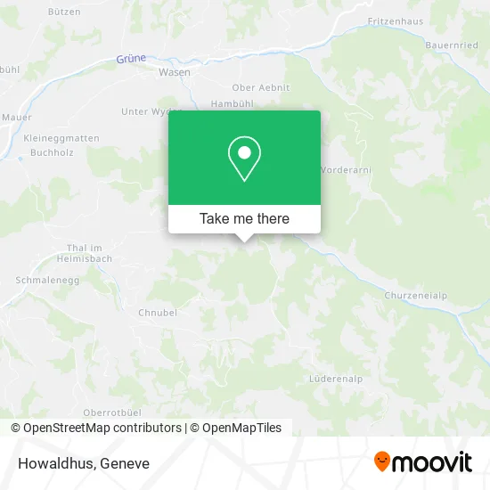 Howaldhus map