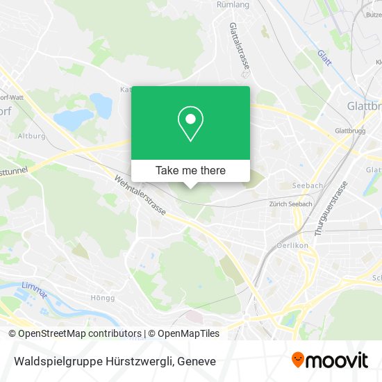 Waldspielgruppe Hürstzwergli map