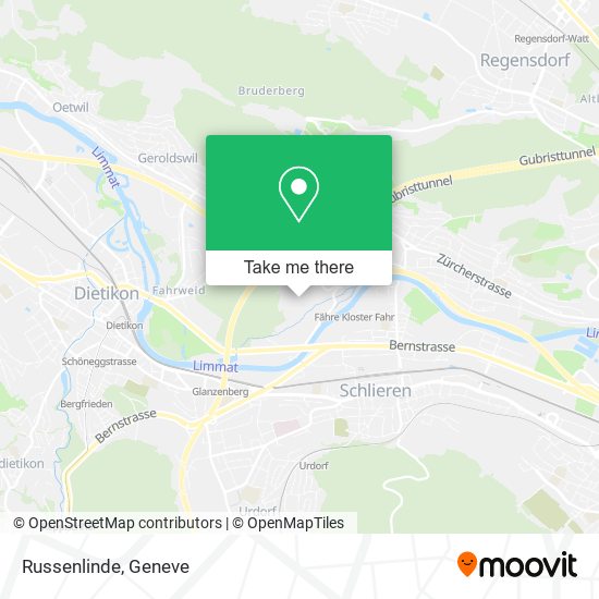 Russenlinde map