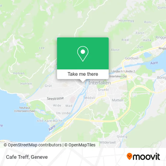 Cafe Treff map