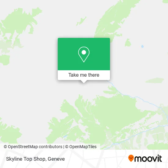 Skyline Top Shop map