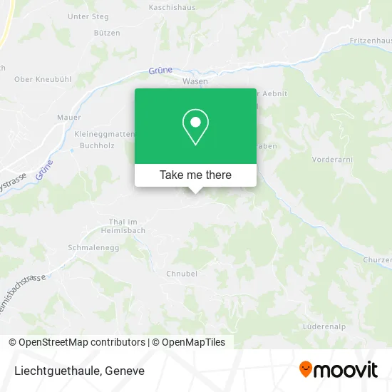 Liechtguethaule map